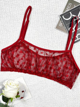 Elegant Polka Dot Mesh Unlined Bra & Panty Set - Sexy Semi-Sheer Lingerie with Bow Detail, Comfortable Knit - Lena & Miles Exquisite Boutique LLC.