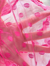 Elegant Polka Dot Mesh Unlined Bra & Panty Set - Sexy Semi-Sheer Lingerie with Bow Detail, Comfortable Knit - Lena & Miles Exquisite Boutique LLC.