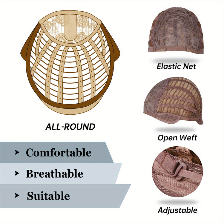 Brown 14 Inch Bob Short Straight Hair Wigs With Bangs Cute Synthetic Fiber Women&