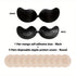 Invisible Stick-On Lift Bra, Comfort Strapless & Seamless Push Up Anti-convex Bra, Women&