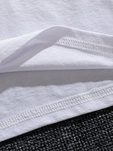 Gothic Style Letter Print Men&