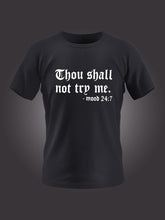 Gothic Style Letter Print Men&