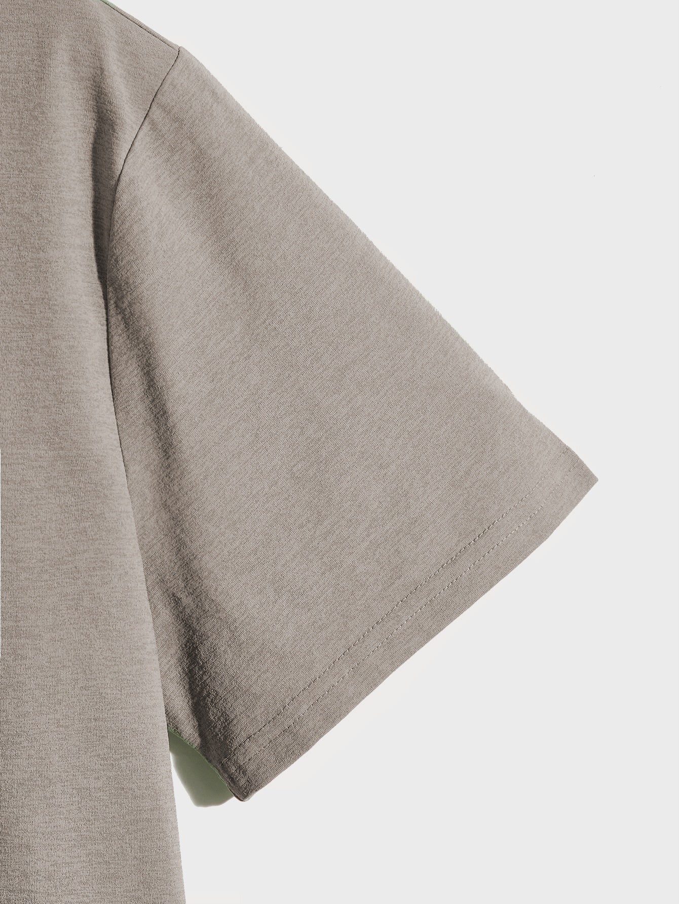 Gothic Style Letter Print Men&