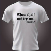 Gothic Style Letter Print Men&