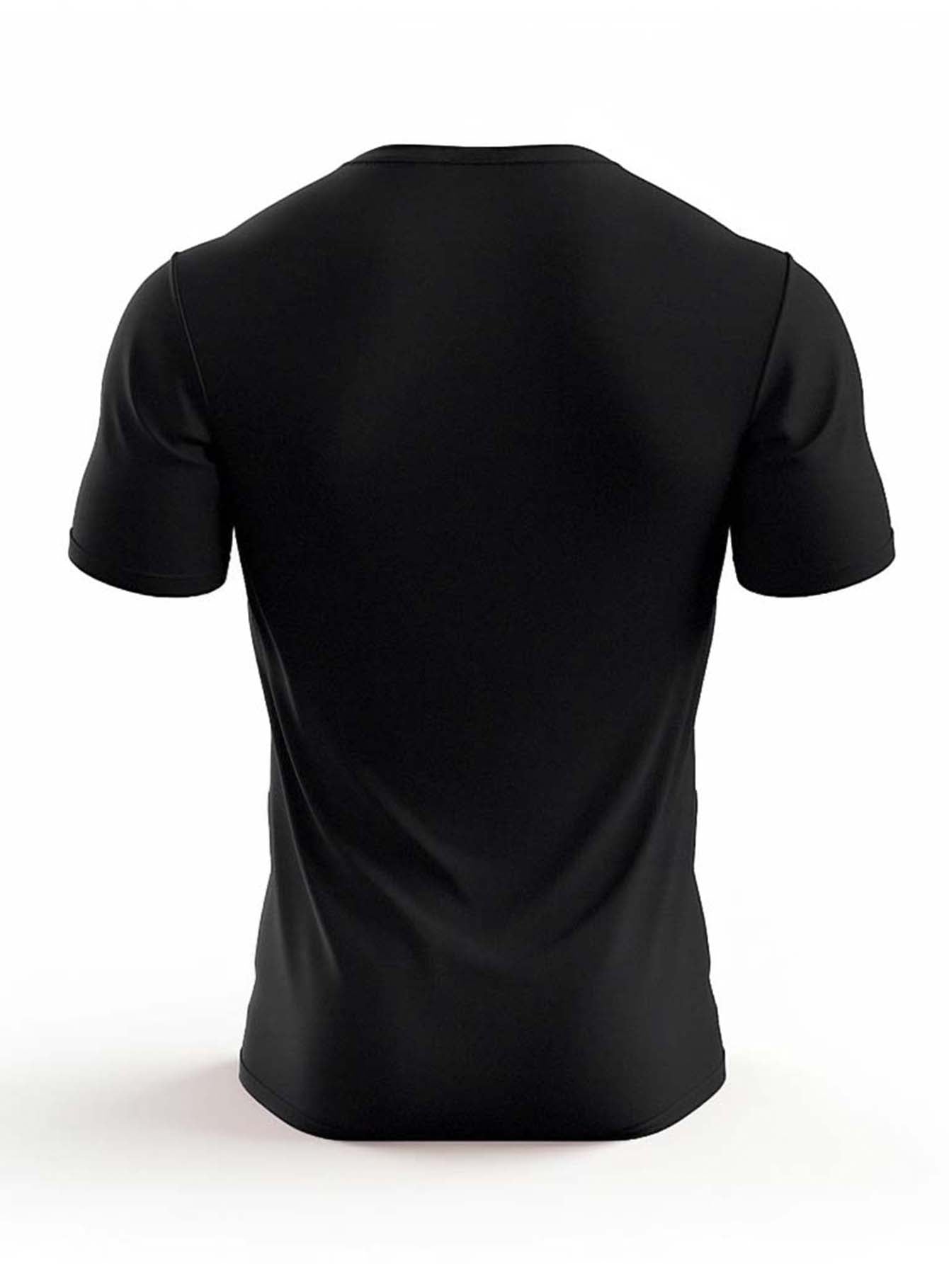 Gothic Style Letter Print Men&