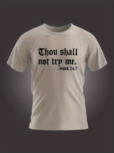 Gothic Style Letter Print Men&