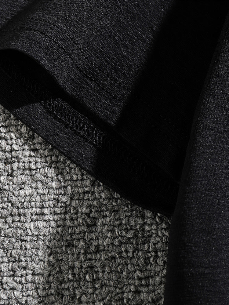 Gothic Style Letter Print Men&