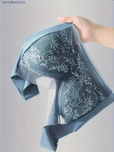 Soft & Comfortable Contrast Lace Wireless Bra, Women&