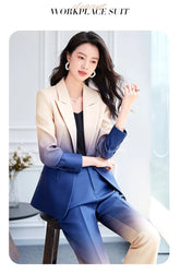 HIGH STREET Newest Fashion 2024 Designer Suit Set Women&