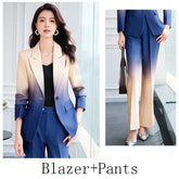 HIGH STREET Newest Fashion 2024 Designer Suit Set Women&