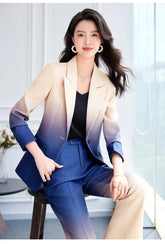 HIGH STREET Newest Fashion 2024 Designer Suit Set Women&
