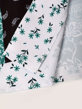 Color Block Bandana Print, Men&