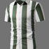 Color Block Striped Men&