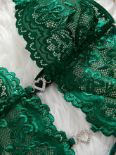 Sultry Heart Cut Out Lace Teddy Bodysuit - Plunging Neckline, Halter Neck Design, Adjustable Lace Up Back, Sexy Contrast Lace Details, Women&