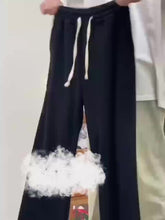 Classic Design Casual Cotton Loose Fit Drawstring Pants, Men&