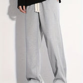 Classic Design Casual Cotton Loose Fit Drawstring Pants, Men&