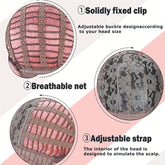 Pink Hair Wigs For Women Long Curly Wig With Bangs Ombre Synthetic Wig Heat Resistant Cute Wigs Cosplay Music Festival - Lena & Miles Exquisite Boutique LLC.