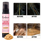 3.4OZ Lace Tint Mousse Spray For Wigs, Waterproof And Sweatproof Fast Drying Melting Mousse, Does Not Hurt The Hair, No Harmful Chemica - Lena & Miles Exquisite Boutique LLC.