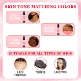 3.4OZ Lace Tint Mousse Spray For Wigs, Waterproof And Sweatproof Fast Drying Melting Mousse, Does Not Hurt The Hair, No Harmful Chemica - Lena & Miles Exquisite Boutique LLC.