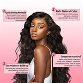 3.4OZ Lace Tint Mousse Spray For Wigs, Waterproof And Sweatproof Fast Drying Melting Mousse, Does Not Hurt The Hair, No Harmful Chemica - Lena & Miles Exquisite Boutique LLC.