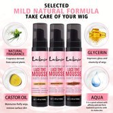 3.4OZ Lace Tint Mousse Spray For Wigs, Waterproof And Sweatproof Fast Drying Melting Mousse, Does Not Hurt The Hair, No Harmful Chemica - Lena & Miles Exquisite Boutique LLC.