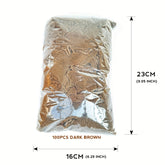 50-100pcs Ultra Thin Sheer Wig Caps - Hd Stocking Cap with Stretchy Nylon Mesh for Weave, Breathable, Invisible, and Comfortable Hair Net - Perfect for Hair Extensions and Wigs - Lena & Miles Exquisite Boutique LLC.