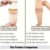 50-100pcs Ultra Thin Sheer Wig Caps - Hd Stocking Cap with Stretchy Nylon Mesh for Weave, Breathable, Invisible, and Comfortable Hair Net - Perfect for Hair Extensions and Wigs - Lena & Miles Exquisite Boutique LLC.