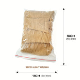 50-100pcs Ultra Thin Sheer Wig Caps - Hd Stocking Cap with Stretchy Nylon Mesh for Weave, Breathable, Invisible, and Comfortable Hair Net - Perfect for Hair Extensions and Wigs - Lena & Miles Exquisite Boutique LLC.