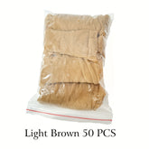 50-100pcs Ultra Thin Sheer Wig Caps - Hd Stocking Cap with Stretchy Nylon Mesh for Weave, Breathable, Invisible, and Comfortable Hair Net - Perfect for Hair Extensions and Wigs - Lena & Miles Exquisite Boutique LLC.