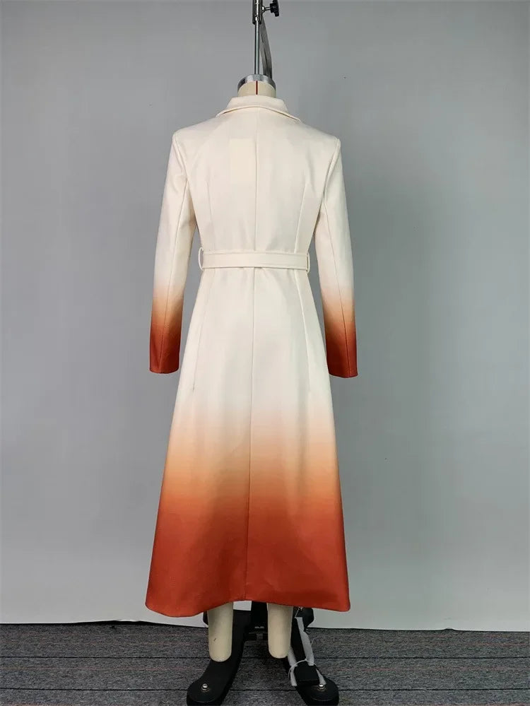 UOOZEE Fashion Gradient Color Warm Woolen - Lena & Miles Exquisite Boutique LLC.