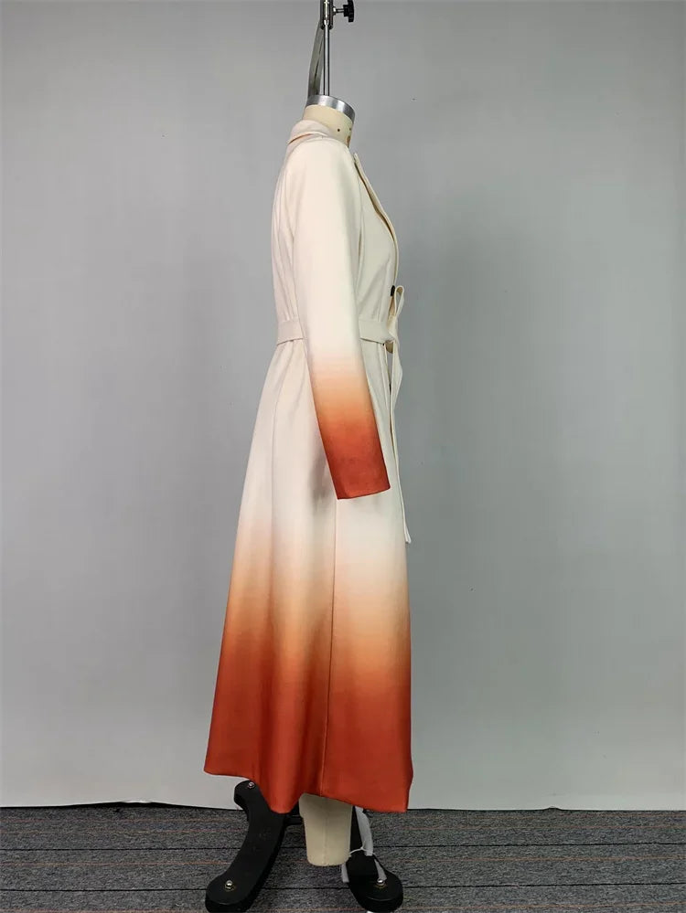 UOOZEE Fashion Gradient Color Warm Woolen - Lena & Miles Exquisite Boutique LLC.