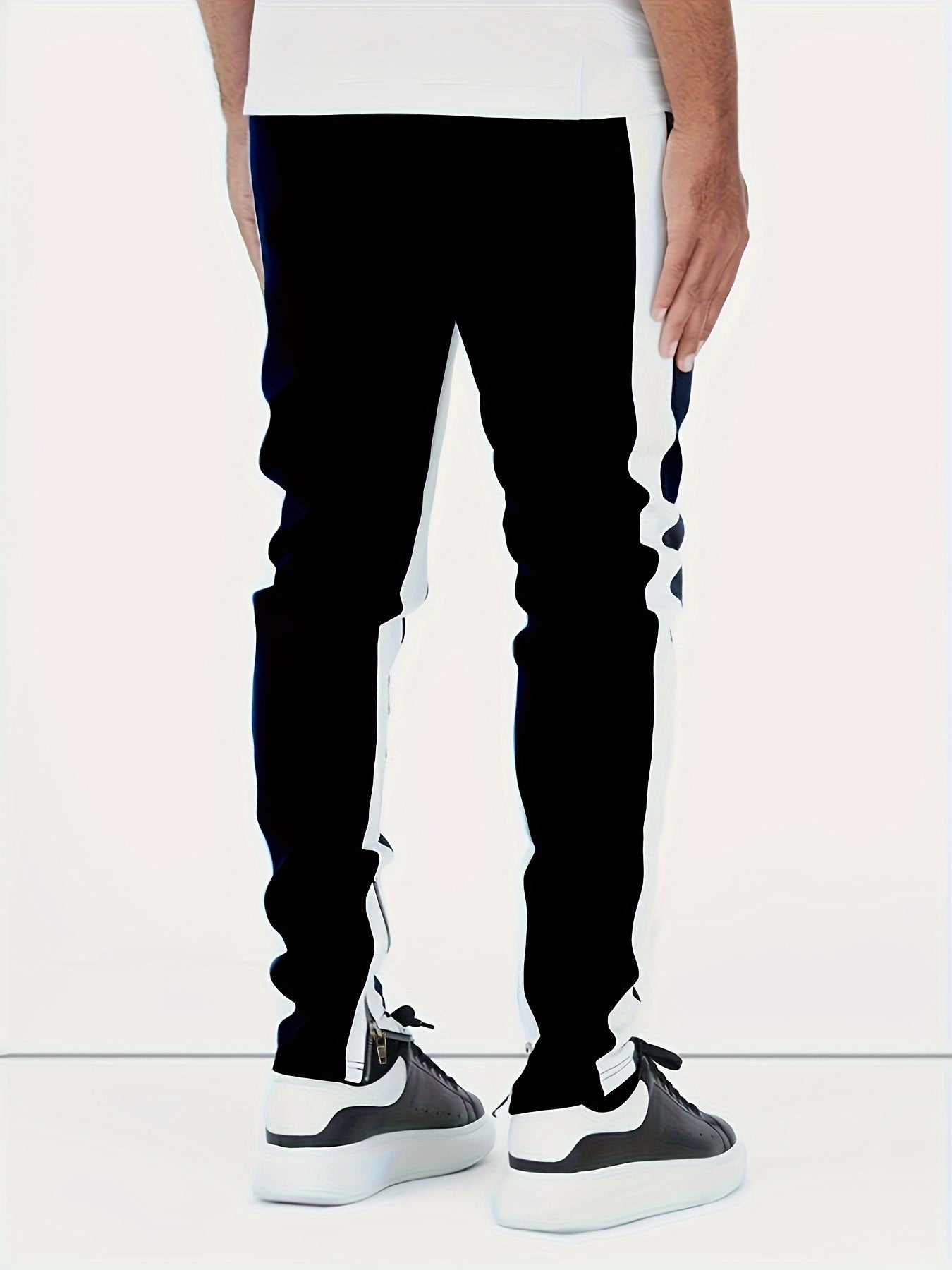 Spring And Autumn New Pants Zipper Men&