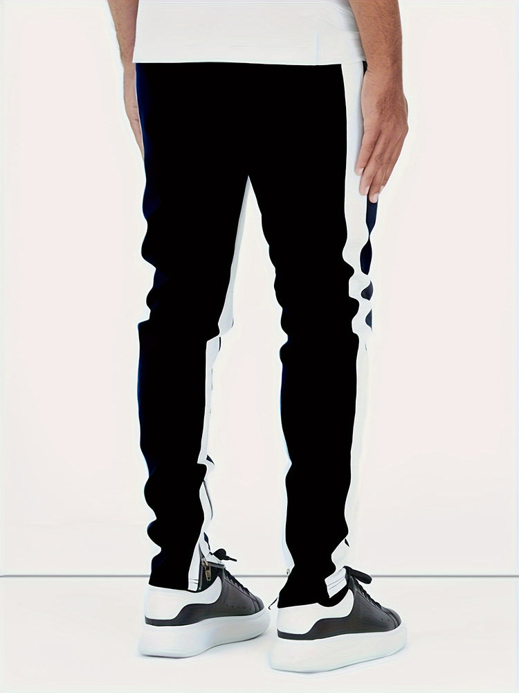 Spring And Autumn New Pants Zipper Men&