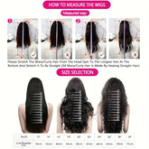 Highlight Ombre 13x6 HD Transparent Lace Frontal Wigs Human Hair Pre Plucked 180% Density 