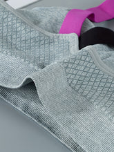 3pcs Criss Cross Back Sports Bras, Comfy & Breathable Colorblock Running Workout Bra, Women&