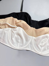 3pcs Simple Solid Unlined Bras, Comfy & Breathable Push Up Bra, Women&