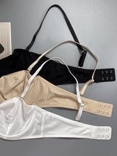 3pcs Simple Solid Unlined Bras, Comfy & Breathable Push Up Bra, Women&