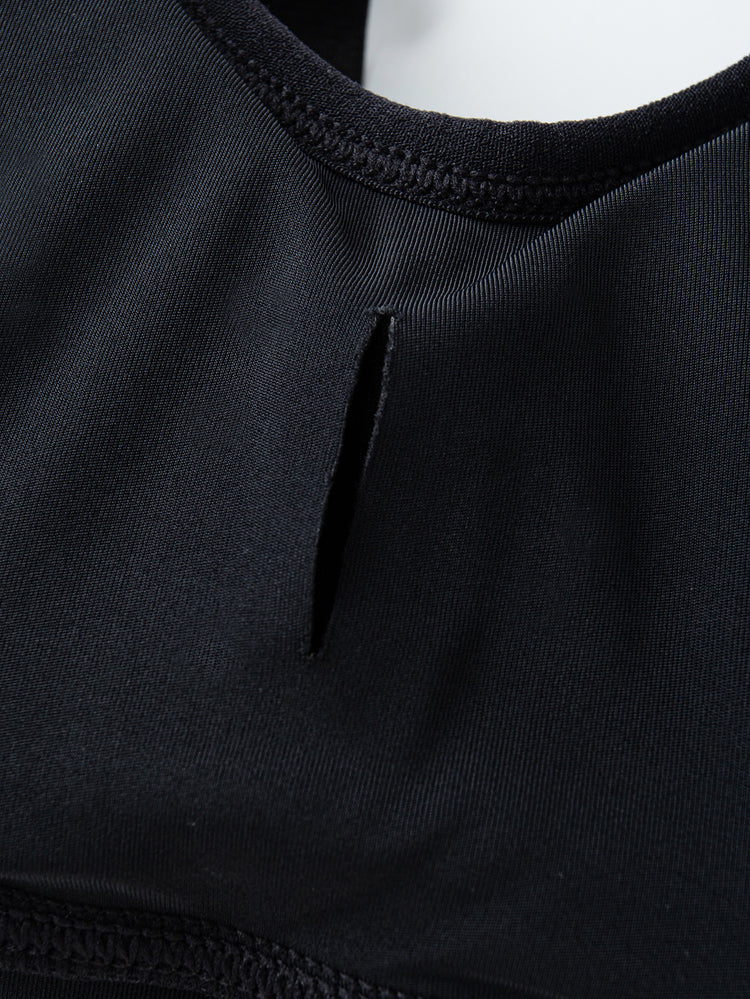 3pcs Seamless Halter Sports Bras, Comfy & Breathable Yoga Fitness Bra, Women&