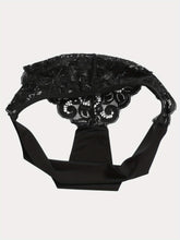 6pcs Contrast Lace Briefs, Comfy & Seamless Scallop Trim Intimates Panties, Women&