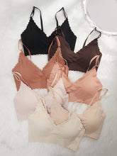 7pcs Solid Push Up Bra, Comfy Removable Padded Seamless Anti-sagging Everyday Bra, Women&