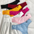 7pcs Low Waist Thongs, Soft & Comfy Stretchy Intimates Panties, Women&