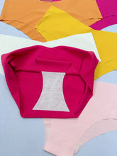 7pcs Seamless Solid Briefs, Comfy & Breathable Stretchy Intimates Panties, Women&