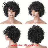 Unice Hair Short Loose Curly Wigs Brazilian Hai - Lena & Miles Exquisite Boutique LLC.