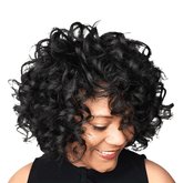 Unice Hair Short Loose Curly Wigs Brazilian Hair Bouncy Waves Pixie Cut Wig Fluffy Curls Bob Wig For Women Human Hair Wigs - Lena & Miles Exquisite Boutique LLC.