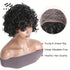 Unice Hair Short Loose Curly Wigs Brazilian Hair Bouncy Waves Pixie Cut Wig Fluffy Curls Bob Wig For Women Human Hair Wigs - Lena & Miles Exquisite Boutique LLC.