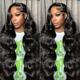 360 Lace Front Wigs Pre Plucked 150% Density Human Hair 360 HD Lace Frontal Wigs Body Wave Wig For Women With Baby Hair Natural Color (16-34 Inch, Natural Color) - Lena & Miles Exquisite Boutique LLC.
