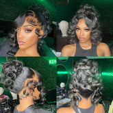 360 Lace Front Wigs Pre Plucked 150% Density Human Hair 360 HD Lace Frontal Wigs Body Wave Wig For Women With Baby Hair Natural Color (16-34 Inch, Natural Color) - Lena & Miles Exquisite Boutique LLC.
