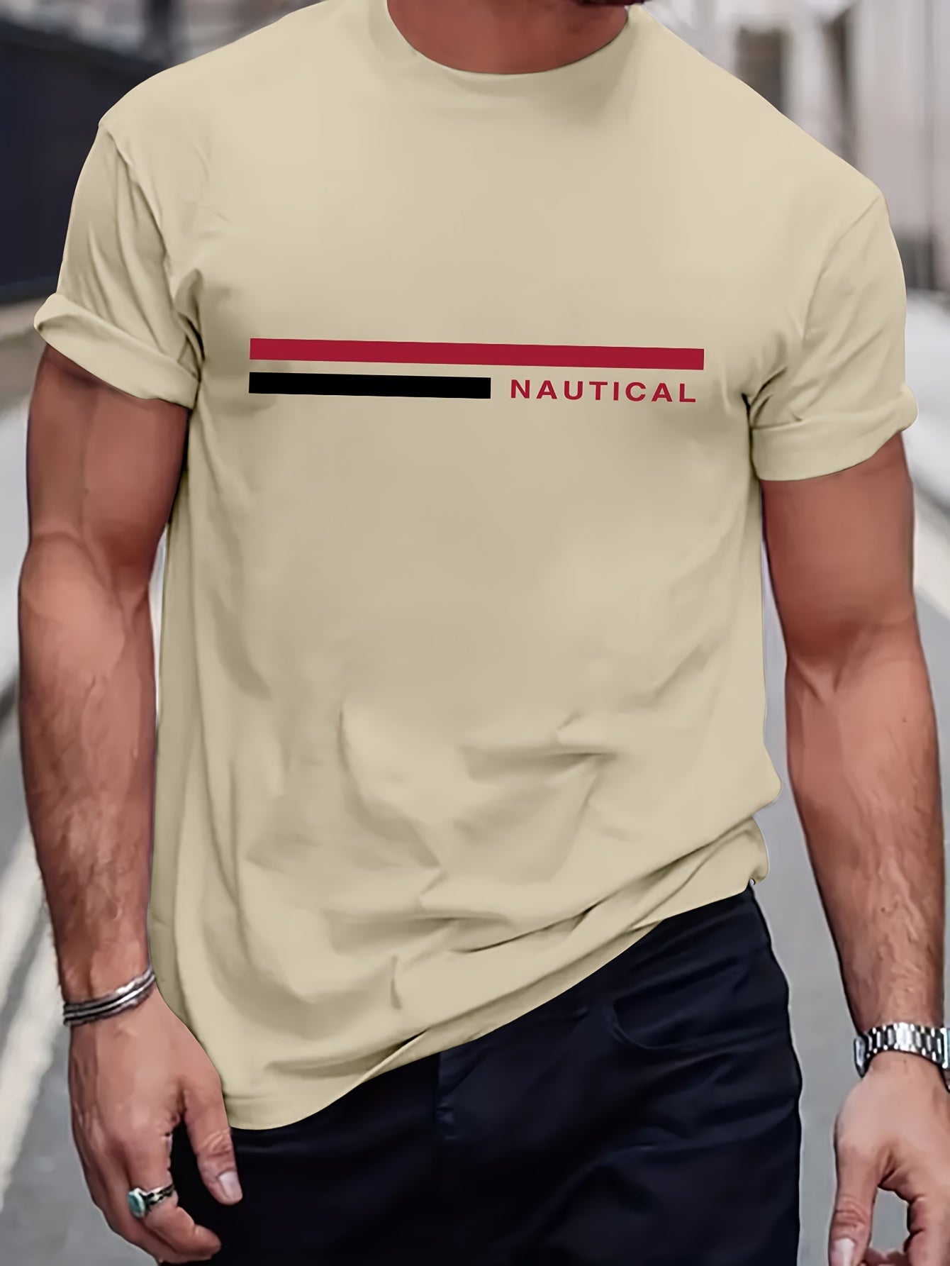 Naughty Graphic Print Men&