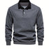Cotton Blend Retro Color Block Men&