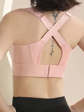 Seamless Wireless Sports Bra, Comfy & Breathable Running Workout Bra, Women&